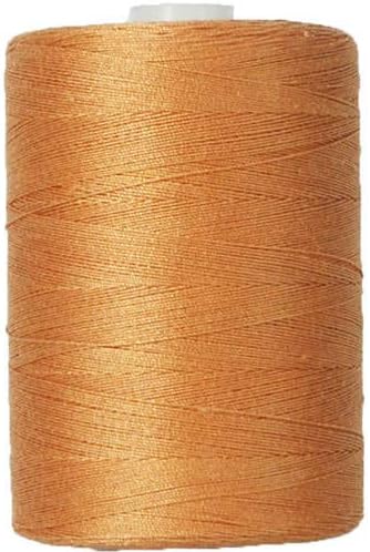 Threadart 100% Cotton Thread | for Quilting, Sewing, and Serging | 1000M Spools 50/3 Weight | Mocha 806