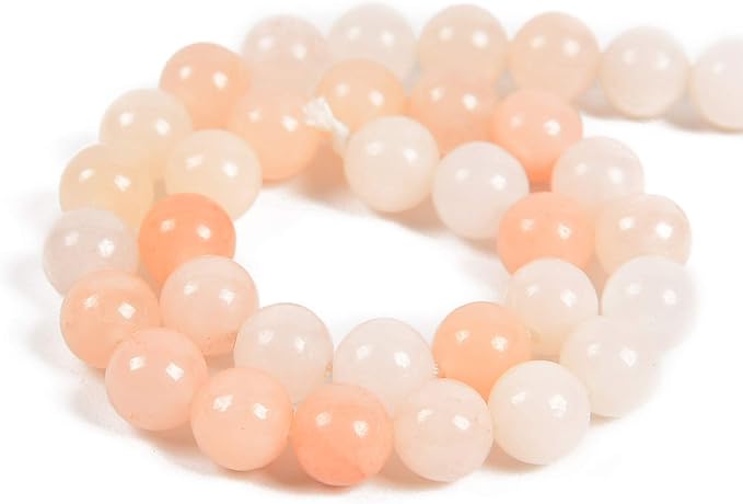36pcs 10mm Natural Pink Aventurine Gemstone Round Spacer Loose Stone Beads for Jewelry Making 15.5" 1 Strand (Pink Aventurine, 10mm 36Beads)