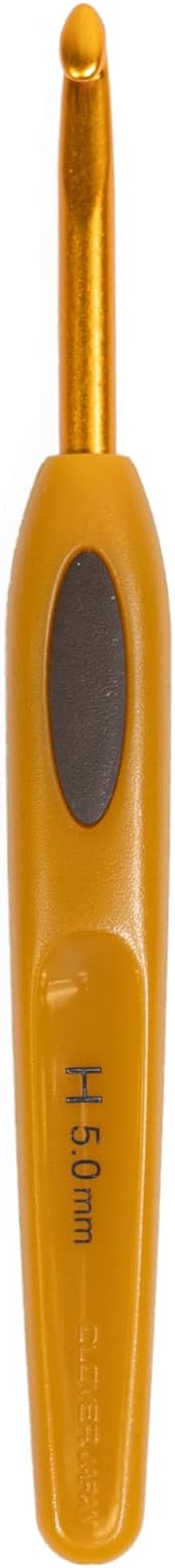 Clover 1008/H Soft Touch 5.0-mm Crochet Hooks, Size H