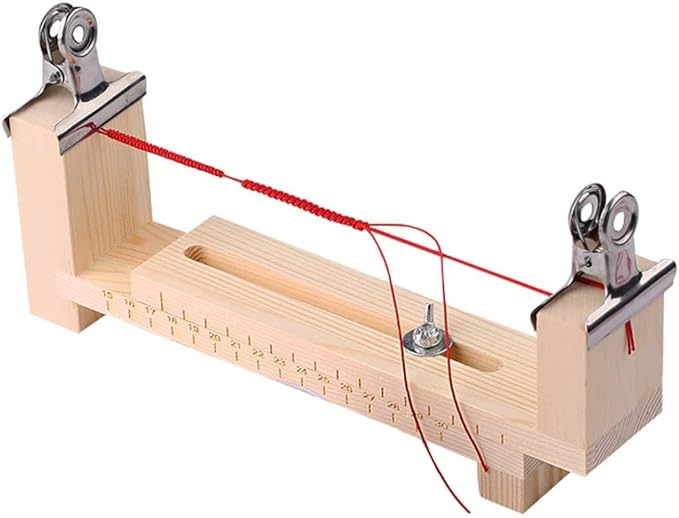 Wood Bracelet Jig, Adjustable Paracord Jig Bracelet Maker DIY Hand Knitting Wristband Jig for Bracelets Necklaces Car Hangings