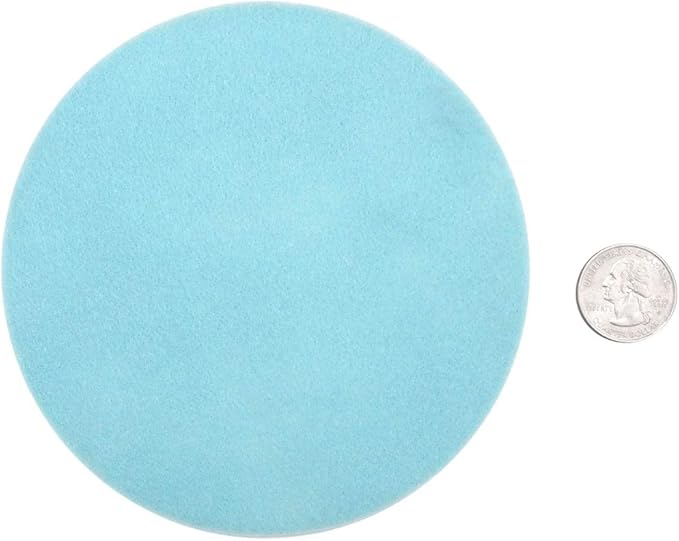 Playfully Ever After Light Blue Craft Felt Circles (5 Inch - 18pc)