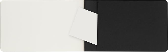 Moleskine Art Sketch Album, Hard Cover, Large (5" x 8.25") Plain/Blank, Black, 88 Pages