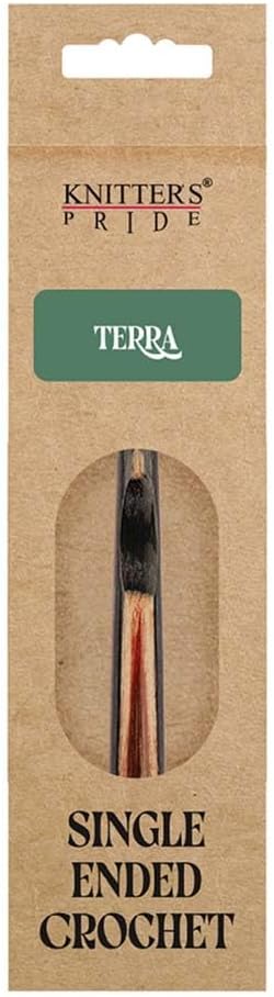 Knitter’s Pride Terra Single-Ended Crochet Hook – 2mm