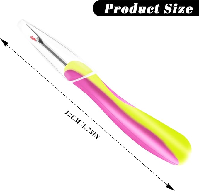 Needle and Thread Seam Ripper, Rippers for Sewing and Thread,Remover Stitch Tool for Hand Sewing, Knitting, Cross Stitching, Embroidery and Thread Removal (Green)