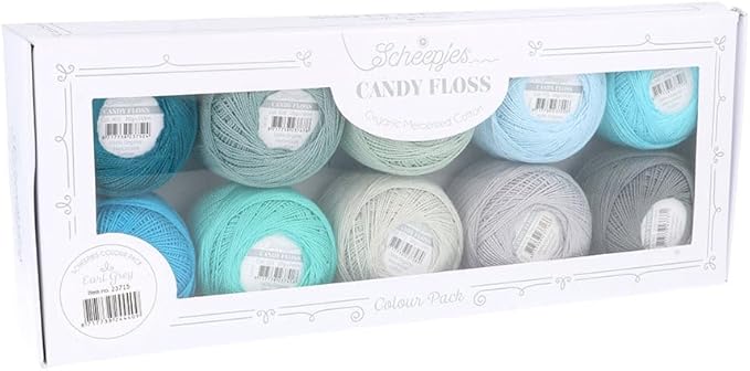 Scheepjes Candy Floss Color Pack 10 x 20 g - Earl Grey