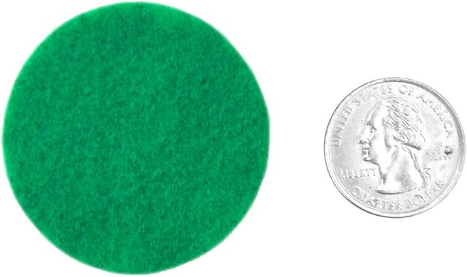 Playfully Ever After Green Craft Felt Circles (2 Inch - 44pc)