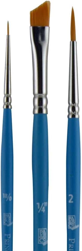 Princeton Select Artiste Brush Set No. 2, Synthetic, 3 Piece, 1 Count