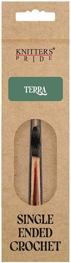 Knitter’s Pride Terra Single-Ended Crochet Hook – US Size G (4mm)