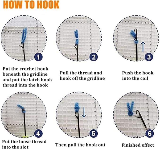 Generic Koala Bears Latch Hook Kits Rug DIY Cushion Tapestry Making Crochet Hook Mat Making Kits Color Preprinted Pattern Canvas DIY Carpet Needlework Crochet Kits 52x38cm (cll-7), HYUAN 52DT LONB07