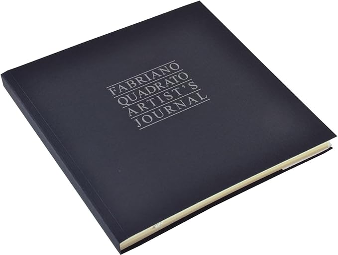 Fabriano Quadratto Artist Journal, 96 4-Color Sheets, 90 GSM, 6" x 6"