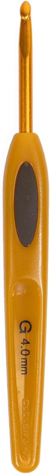Clover 1007/G Soft Touch 4.0-mm Crochet Hooks, Size G