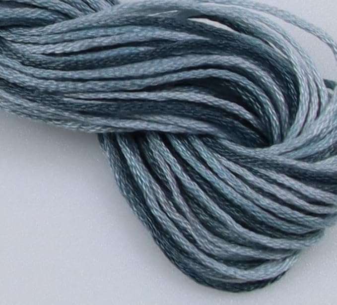 KCS Big skeins of 25 Meters Size 25 Color Variegated Cross Stitch Stranded Threads,6 skeins,53
