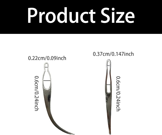 10PCS Interlocking Tool for Locs,Sisterlock Retighten Tool, Crochet Needle for Dreadlock Tightening and Crochet Hooks for Hair