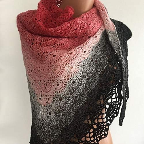YarnArt Flowers – Gradient Cotton Acrylic Blend, 250g (8.8 oz), 1094 yds, Lightweight Sport Yarn for Crochet, Knitting, Shawls, Summer Projects (260)