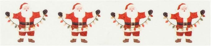 Christmas Village: Santa Hanging Lights Washi Tape
