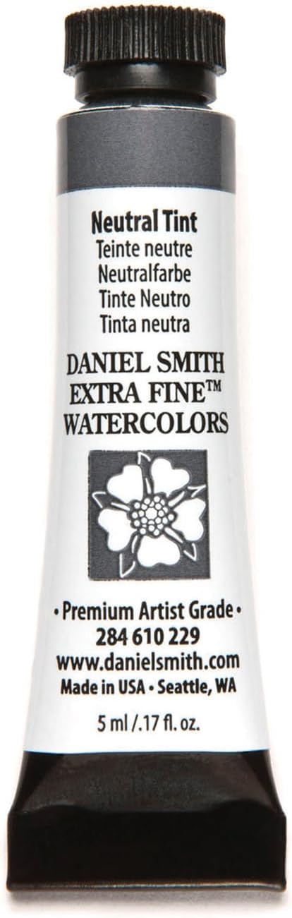 Daniel Smith Extra Fine Watercolor Paint, 5ml Tube, Neutral Tint, 284610229, 1.7 Fl Oz (Pack of 1)