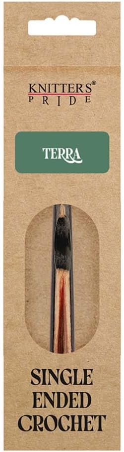 Knitter’s Pride Terra Single-Ended Crochet Hook – US Size E (3.5mm)