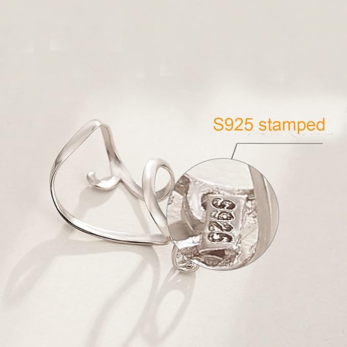 925 Sterling Silver Pendant Blank fit 24X33mm Oval Cabochon Pendant Setting Jewelry Findings DIY Jewelry Craft