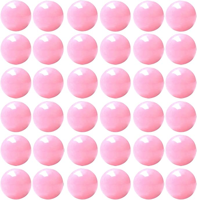 Natural Stone Beads 100pcs 10mm Rose Quartz Round Genuine Real Stone Beading Loose Gemstone Hole Size 1mm DIY Charm Smooth Beads for Bracelet Necklace Earrings Jewelry Making (Pink Rose Quartz, 10mm)