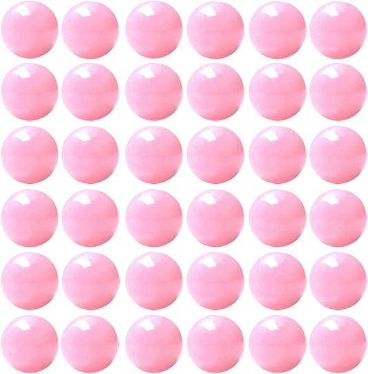 Natural Stone Beads 100pcs 10mm Rose Quartz Round Genuine Real Stone Beading Loose Gemstone Hole Size 1mm DIY Charm Smooth Beads for Bracelet Necklace Earrings Jewelry Making (Pink Rose Quartz, 10mm)