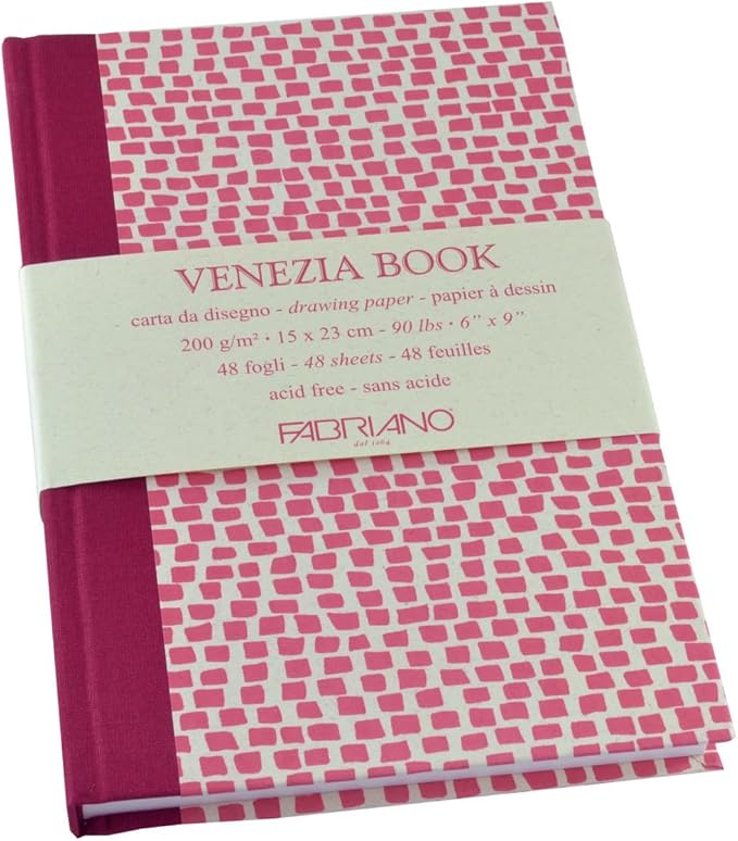 Fabriano Venezia Drawing Book - 6x9in (15x23cm)