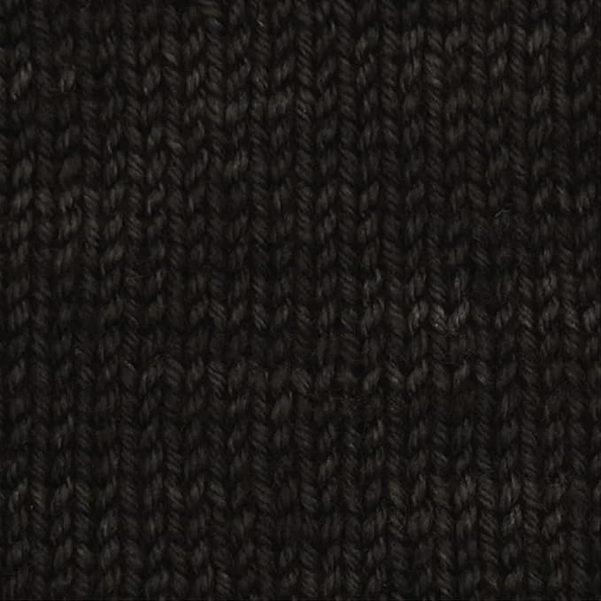 KnitPro Symfonie Fingering Weight Hand Dyed Semi-Solid Yarn Skein | Extra Fine Merino Wool & Polyamide Blend for Knitting & Crocheting, Oeko-TEX Certified 400m, 100g | Terra Jet Black