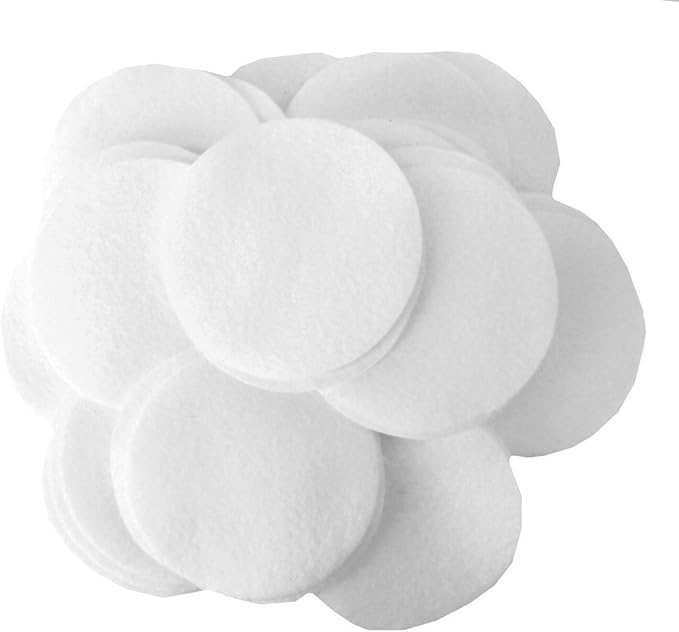 Playfully Ever After White Craft Felt Circles (4 Inch - 19pc)