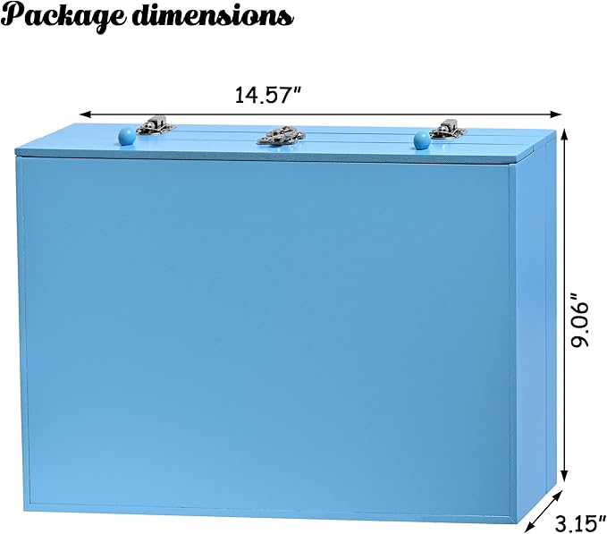 Sunnyglade 145 Piece Deluxe Art Set, Wooden Art Box & Drawing Kit with Crayons, Oil Pastels, Colored Pencils, Watercolor Cakes, Sketch Pencils, Paint Brush, Sharpener, Eraser, Color Chart (Blue)