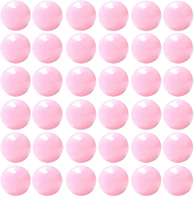 Natural Stone Beads 100pcs 8mm Rose Quartz Round Genuine Real Stone Beading Loose Gemstone Hole Size 1mm DIY Charm Smooth Beads for Bracelet Necklace Earrings Jewelry Making (Pink Rose Quartz, 8mm)