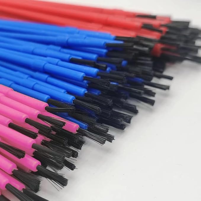 150pcs Plastic Paint Brushes Set Acrylic Paint Brushes Watercolor Brushes Colorful Detail Painting Kit Art Supplies for Educational & Learning Activity, 170mm