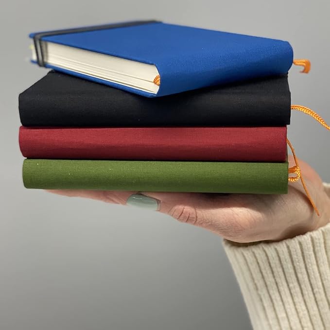Travelogue Drawing Book, Grand Portrait 10-1/2 x 8-1/4, Ivory Black Artist Journal