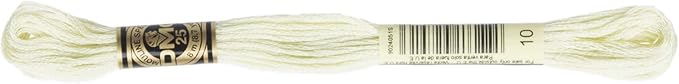 DMC DMC25B #25 Thread Embroidery Thread 12 Bundles #10 Green