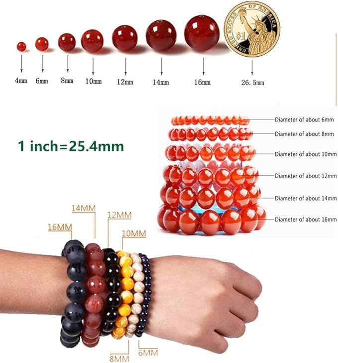 7 Chakra Natural Stone Beads Mixed 100pcs 8mm Round Genuine Real Stone Beading Loose Gemstone Amethyse Color DIY Smooth Beads for Bracelet Necklace Earrings Jewelry Making