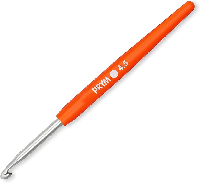 Prym Soft Grip Aluminum Crochet Hook Set, 2-6mm