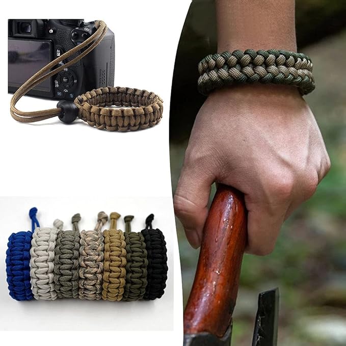 Afantti Paracord Jig Tool Bracelet Maker Kit with Paracord Accessories | 10 Paracords | for Girl Making Bracelets