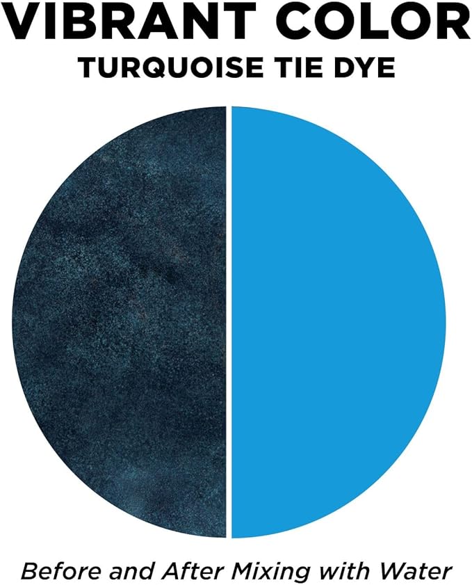 Tulip One-Step Tie-Dye Kit Dye Refill Packs, Turquoise