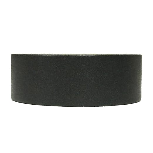 Wrapables Colorful Washi Masking Tape, Solid Black