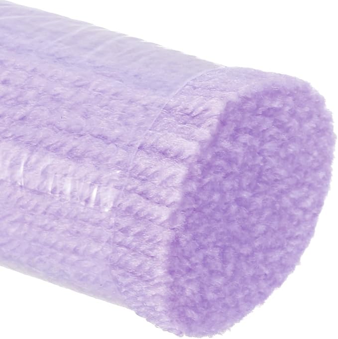 PATIKIL 10 Rolls Latch Hook Yarn, Latch Hook Kit Yarn Precut Hook Rugs Yarn Making Crochet Bundles for Latch Hook Rug Adults Beginners Tapestry DIY Craft, Light Purple
