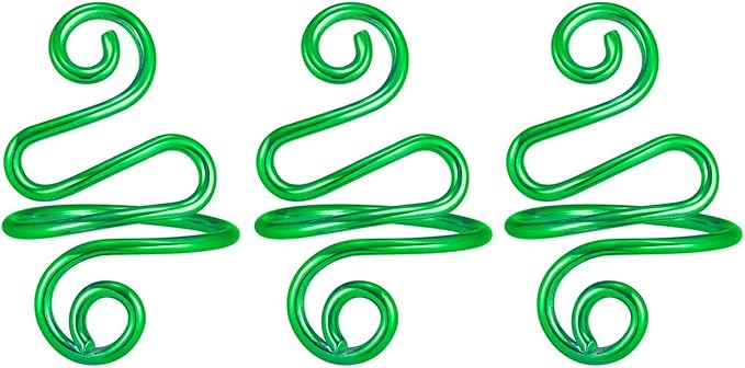 Juszok 3Pcs Handmade Crochet Tension Ring, Crochet Ring for Finger Crocheting，Yarn Tension Ring, Adjustable Companion Knitting Ring with Box Gifts for Crocheters Women(Green)