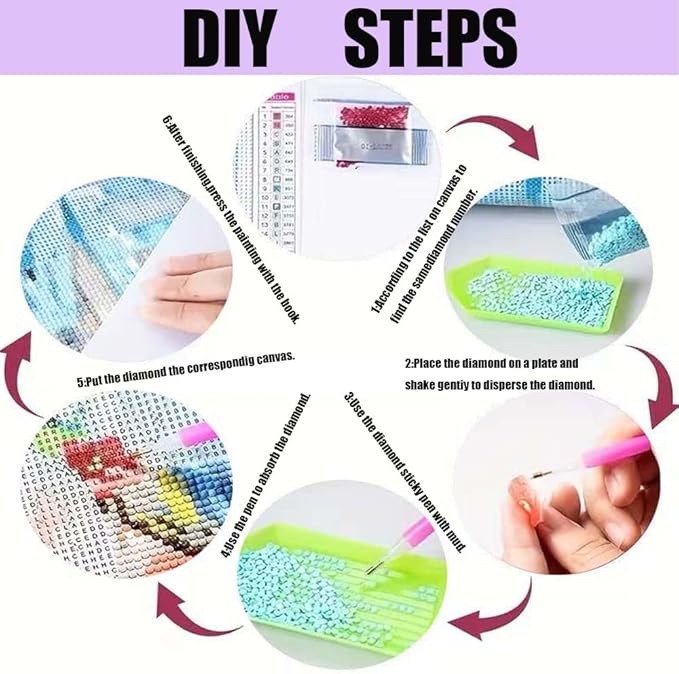 ZQEATRY Shell Starfish Diamond Art Kits for Adults,DIY Specail Shape Diamond Painting Kit for Adult Beginners, 5D Diamond Painting Crystal Rhinestones Art, Home Wall Decor 12 x 12inch