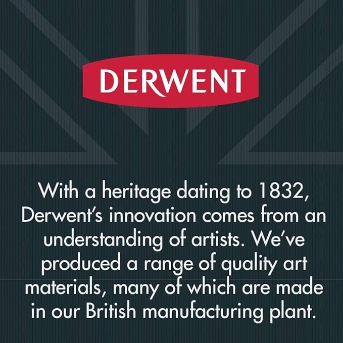 Derwent Inktense Blocks 36 Tin, Set of 36, 8mm Block, Soft Texture, Watersoluble, Ideal for Watercolor, Drawing, Coloring, Crafts and Painting on Paper and Fabric, Professional Quality (2301979)