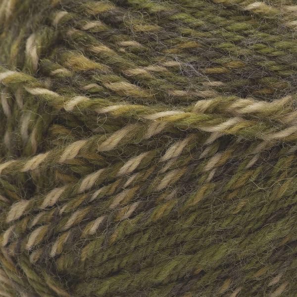 Patons Kroy Socks FX Yarn 2-Pack Bundle with Bella's Crafts Stitch Markers (Mossy Colors)