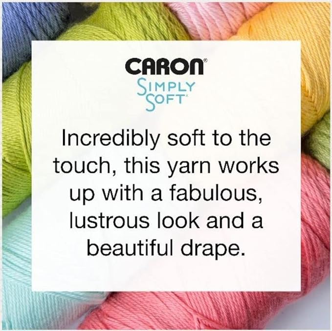 Caron Simply Soft Kelly Green Yarn - 3 Pack of 170g/6oz - Acrylic - 4 Medium (Worsted) - 315 Yards - Knitting/Crochet