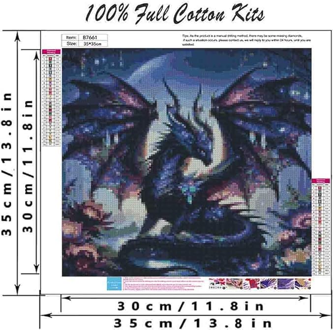 dragon stamped cross stitch kits for adults beginner,flower counted cross stitch kits printed stitching cute patterns dimensions needlepoint art crafts embroidery kits for adults beginners