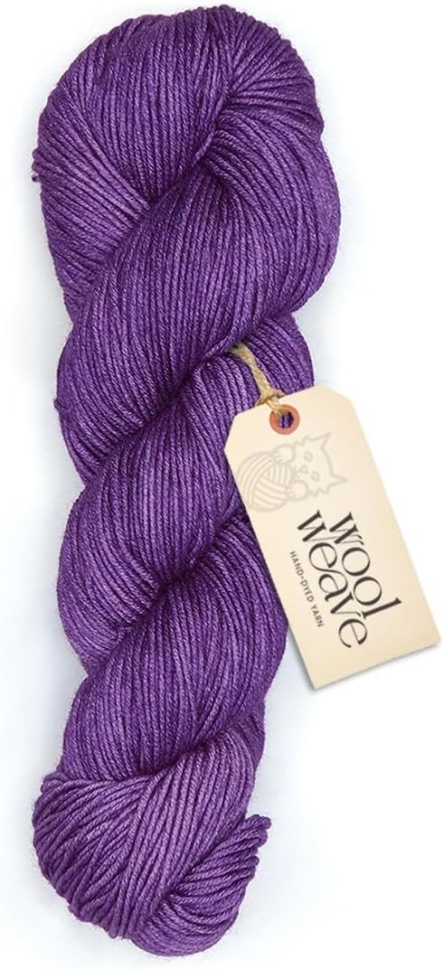 Superwash Merino Wool Yarn for Knitting & Crocheting - Premium Hand Dyed Yarns, 100gr, 240 Yards Dk Weight - Luxurious, Soft & Durable