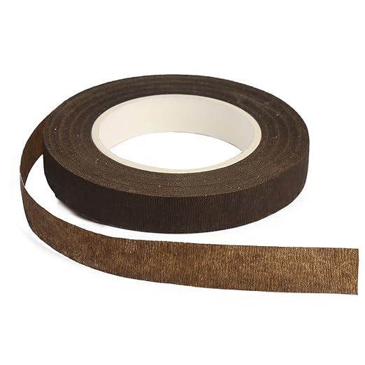 DECORA Brown Floral Tape, 1/2 Inch x 30 Yards