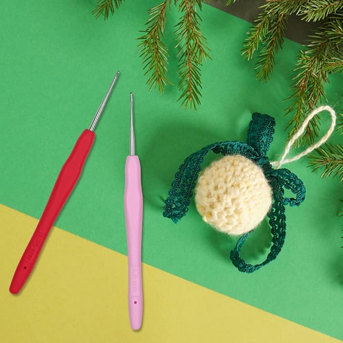 Small Size Crochet Hook Lace Crochet Needle QLRFFLJOY 1.25mm Crochet Hook Embroidery Thread Knitting Weaving Tool DIY Lace Yarn Crochet Needles (1.25 mm)