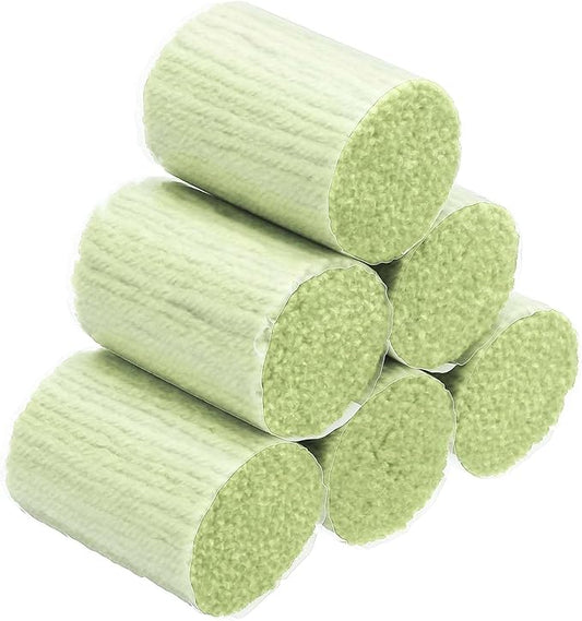 PATIKIL 20 Rolls Latch Hook Yarn, Latch Hook Kit Precut Rugs Yarn Making Crochet Bundles for Rug Adults Beginners Tapestry DIY Craft, Light Green