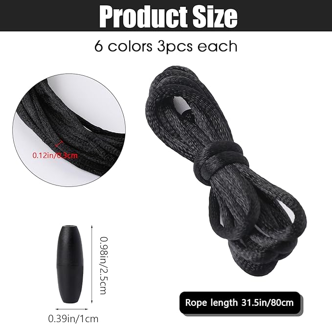 30 Pack Breakaway String Necklace Replacement Nylon Lanyard Necklace Cord with Breakaway Clasps Lanyard String Kit Necklace Rope Colored Cords for Pendants Crafts Bracelet Necklaces Jewelry Making
