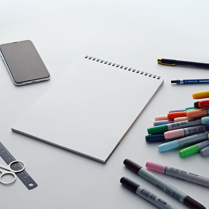 Maruman Sketchbook, A3 Design Series, Drawing Paper, Normal Door, 24 Sheets S115X40, 40 Sheets